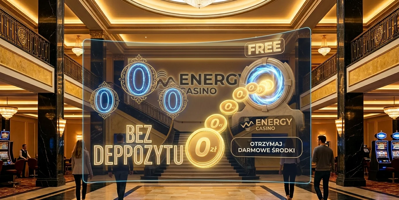 Energy Casino bonus bez depozytu z darmowymi środkami i obrotem