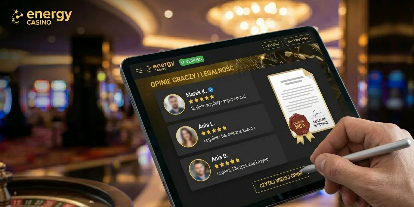 Recenzje graczy Energy Casino i kwestie legalności w polskiej jurysdykcji